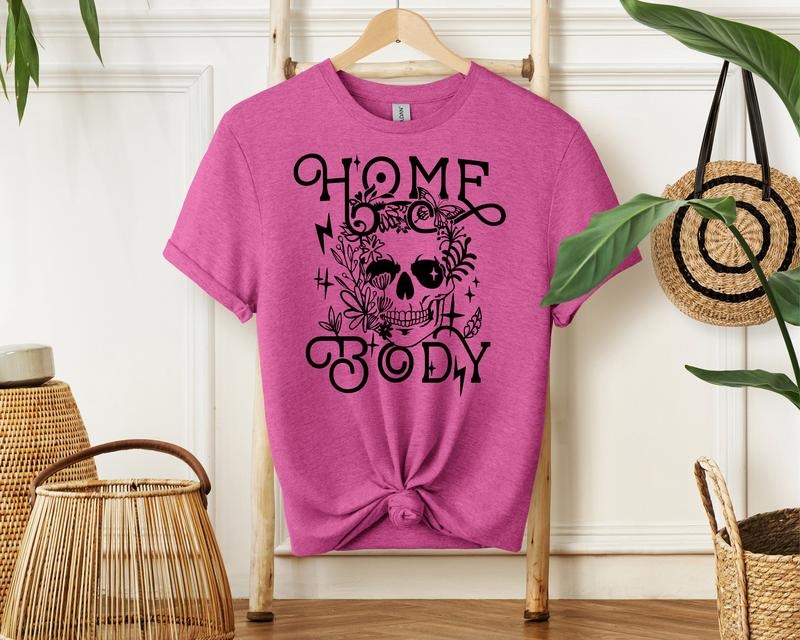 #040 - Home Body -  - Introvert - Print Unisex Crew neck Tee T-shirt Hoodie, Sweatshirt | WearSparks.com