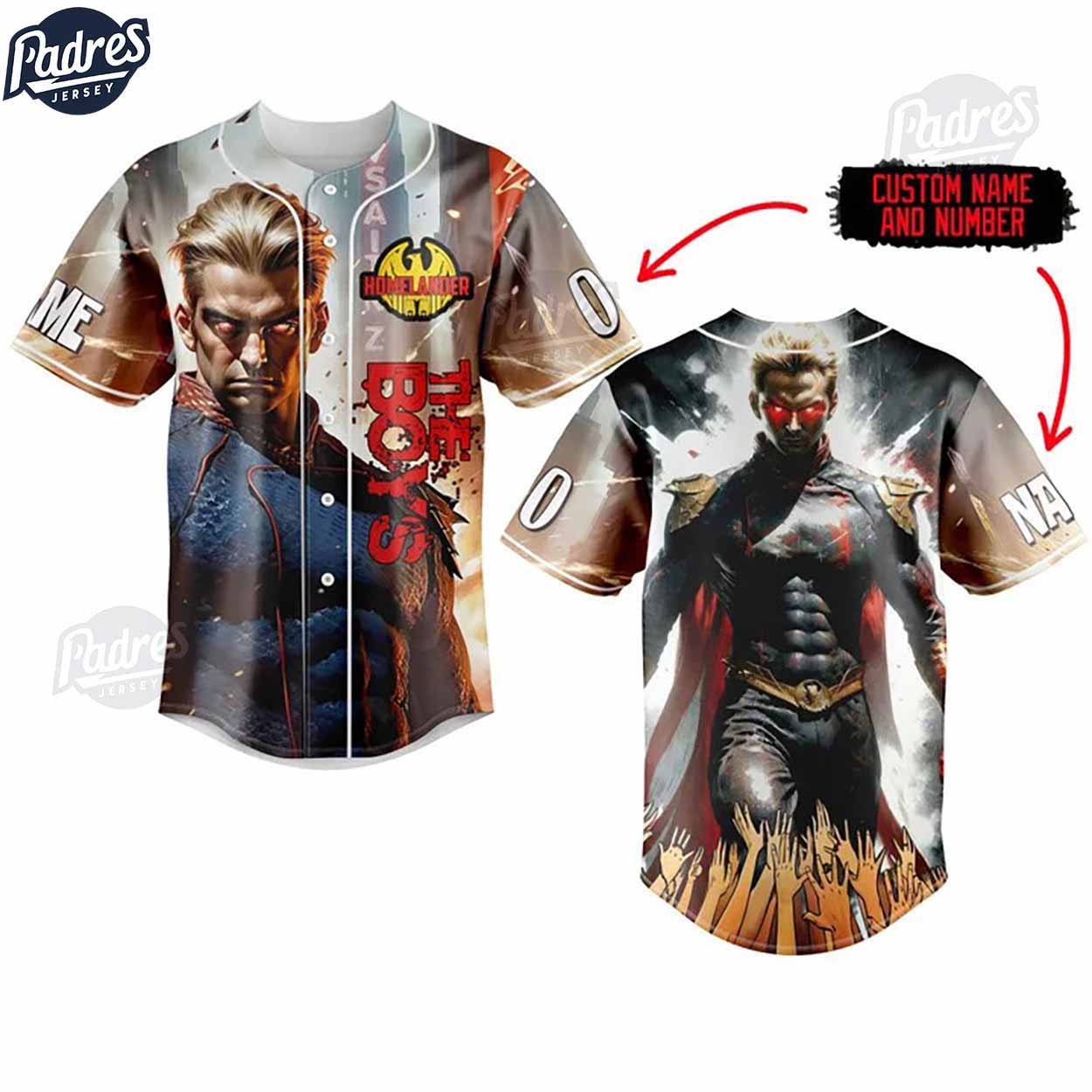 Movie The Boys Custom Baseball Jersey - Padres Jersey Oasis: Elevate Your Baseball Style Game T-Shirts, Hoodie,... (Image 1)