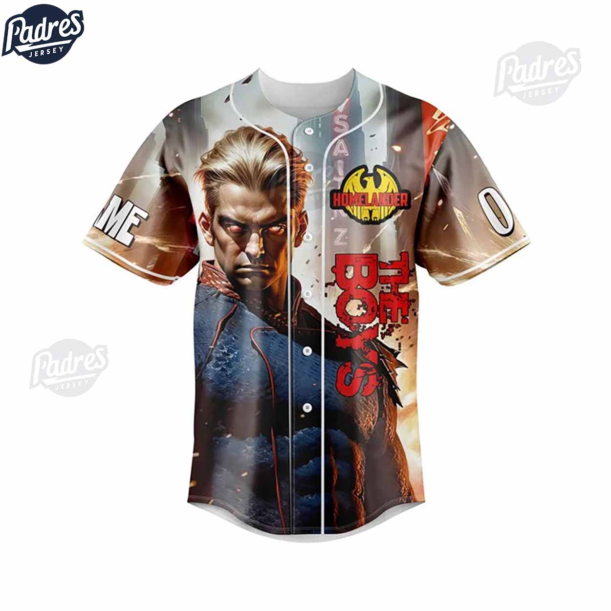 Movie The Boys Custom Baseball Jersey - Padres Jersey Oasis: Elevate Your Baseball Style Game T-Shirts, Hoodie,... (Image 2)