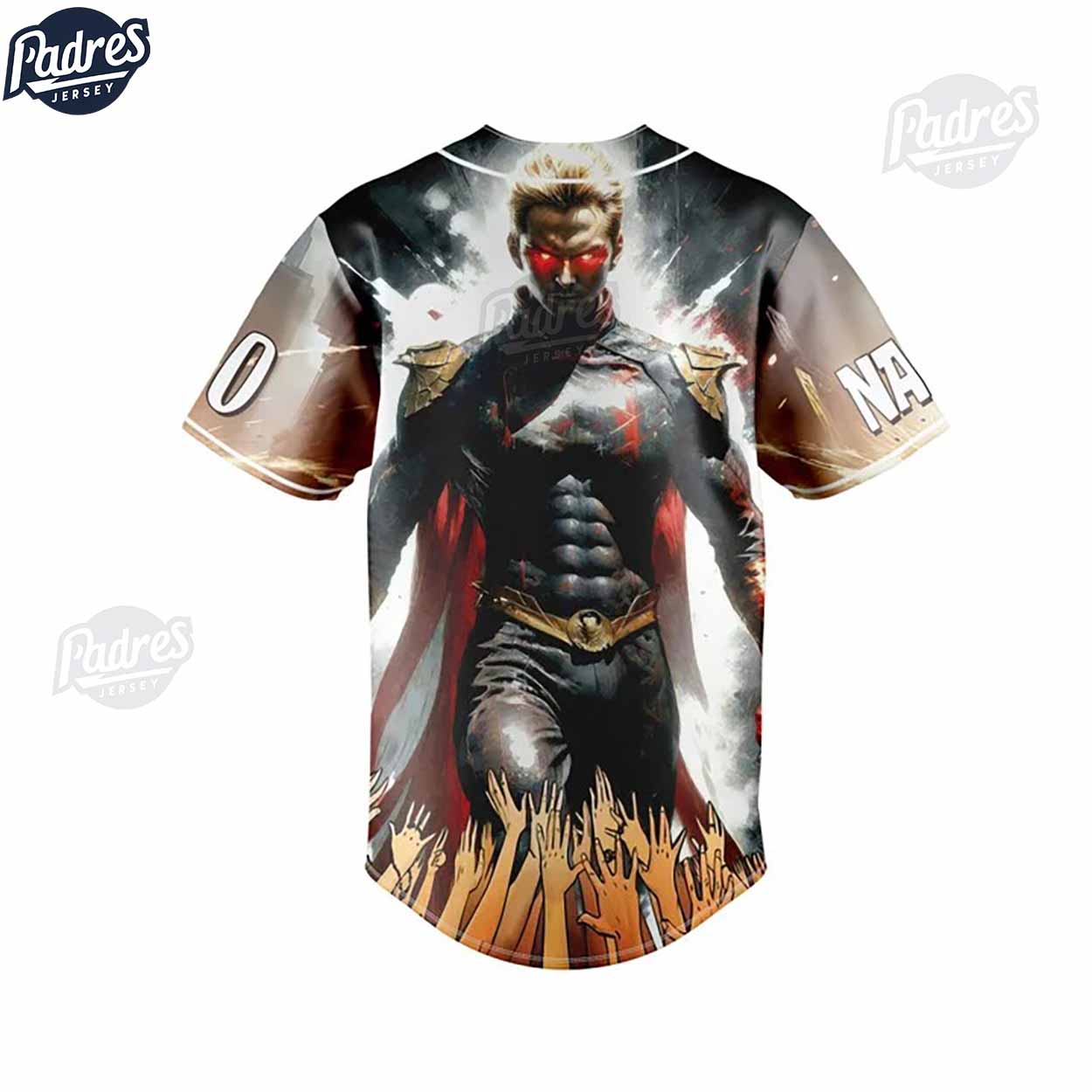 Movie The Boys Custom Baseball Jersey - Padres Jersey Oasis: Elevate Your Baseball Style Game T-Shirts, Hoodie,... (Image 3)
