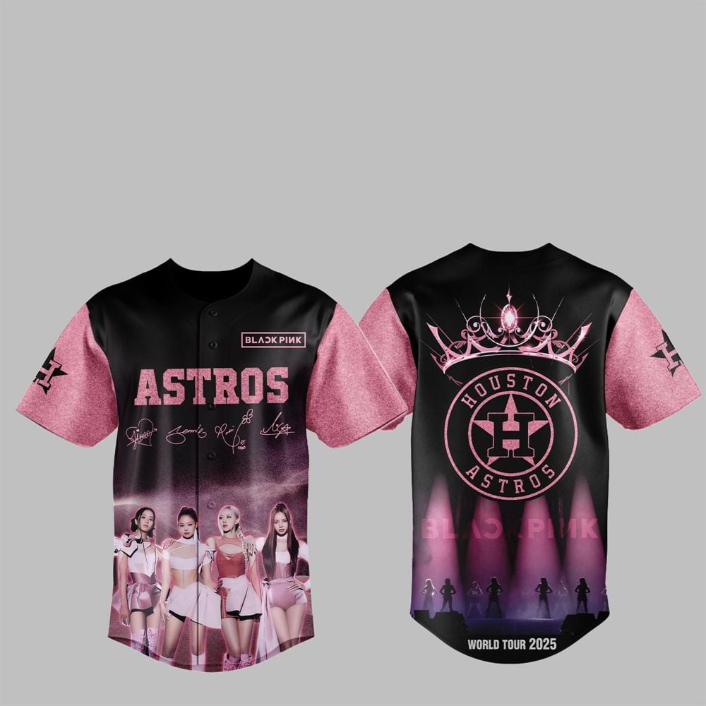 2025 Astros Blackpink 2025 World Tour Jersey - Grishko.com T-Shirts, Hoodie, Sweatshirt | WearSparks.com (Image 1)