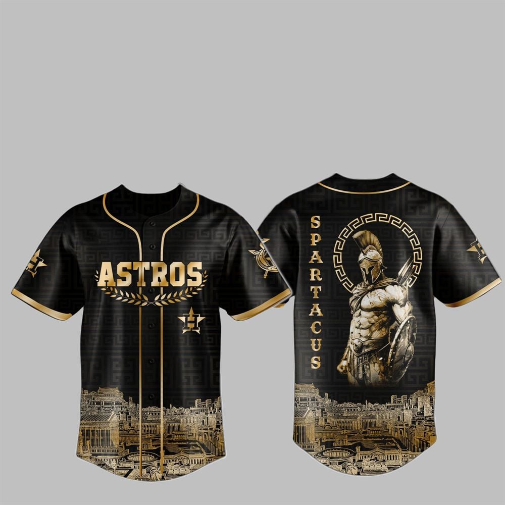 2025 Astros Spartacus Jersey - Grishko.com T-Shirts, Hoodie, Sweatshirt | WearSparks.com (Image 1)