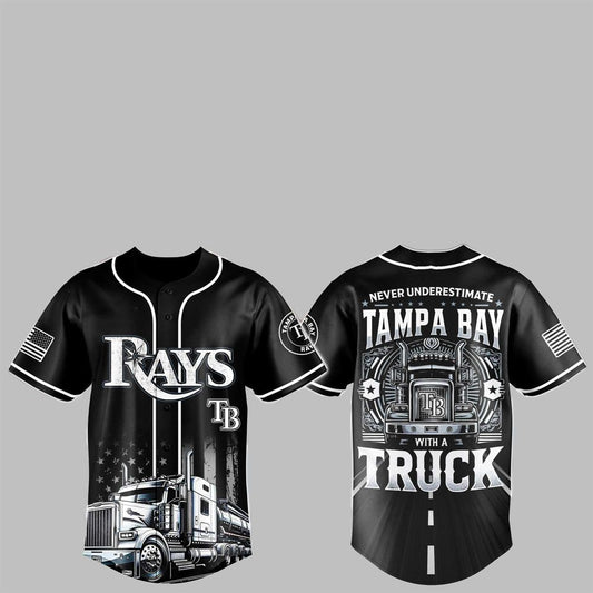 2025 Bay Rays Nation Truck Driver Appreciation Week Jersey - Grishko.com T-Shirts, Hoodie, Sweatshirt (Image 1)