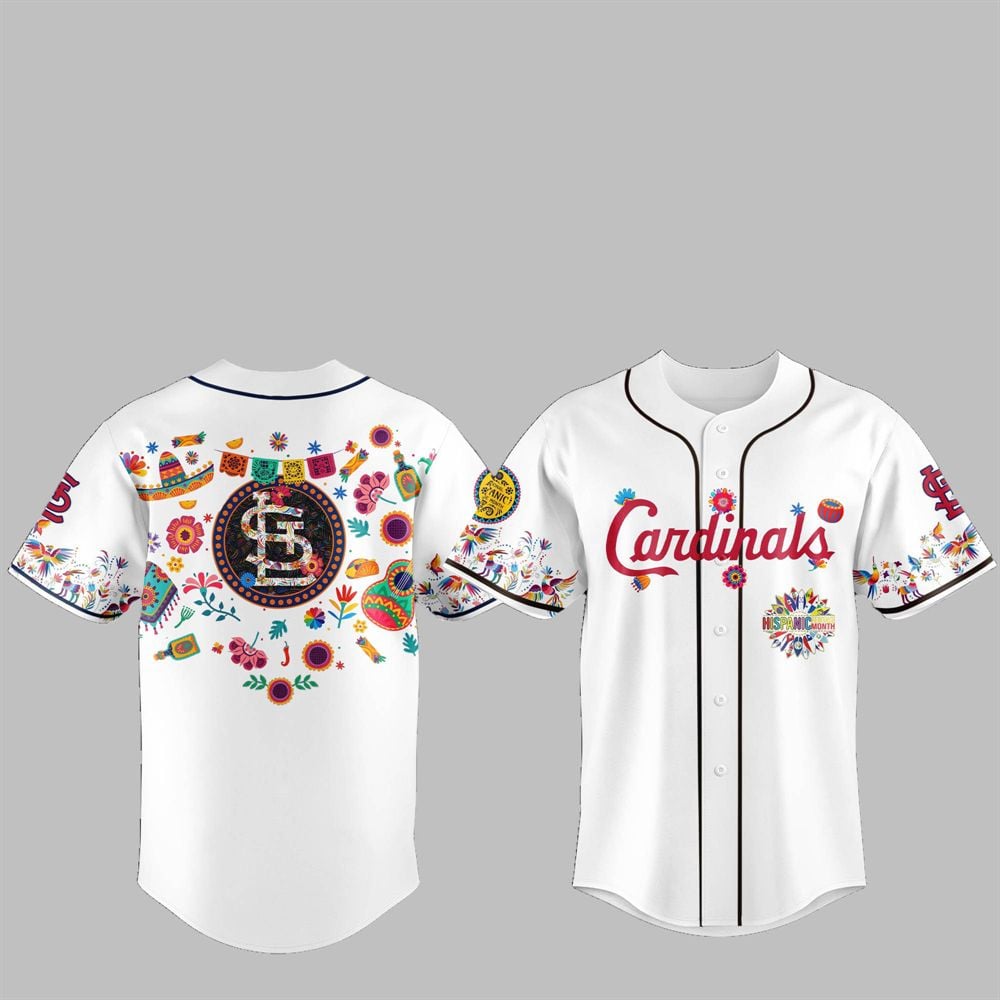 2025 Cardinals National Hispanic Heritage Month Jersey - Grishko.com T-Shirts, Hoodie, Sweatshirt | WearSparks.com (Image 1)