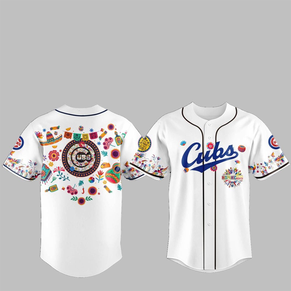 2025 Cubs National Hispanic Heritage Month Jersey - Grishko.com T-Shirts, Hoodie, Sweatshirt | WearSparks.com (Image 1)