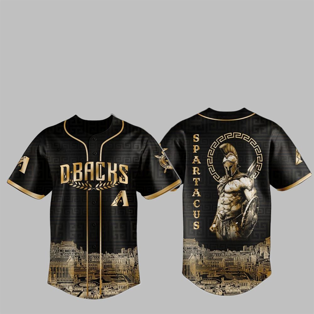 2025 Diamondbacks Spartacus Jersey - Grishko.com T-Shirts, Hoodie, Sweatshirt | WearSparks.com (Image 1)