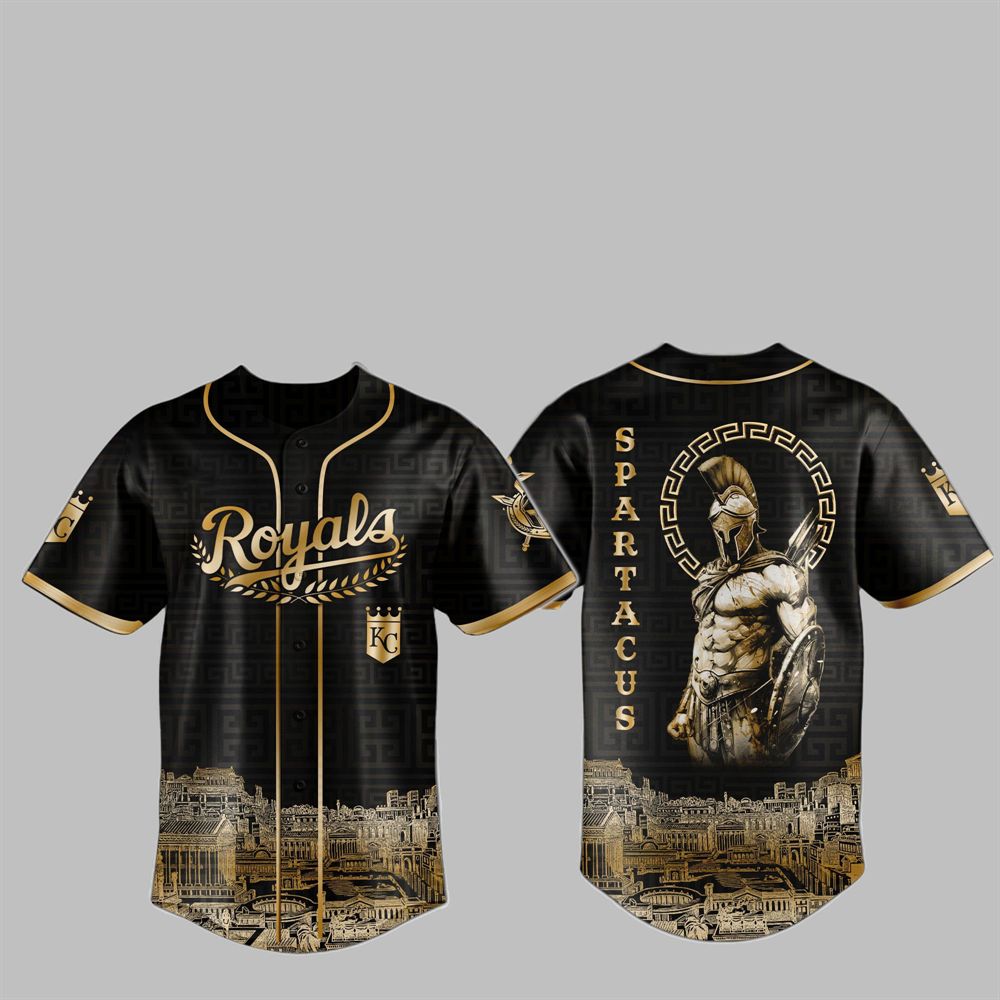 2025 KC Royals Spartacus Jersey - Grishko.com T-Shirts, Hoodie, Sweatshirt | WearSparks.com (Image 1)
