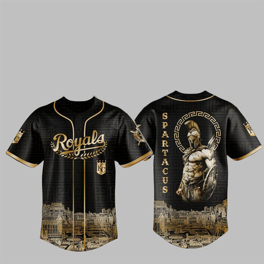2025 KC Royals Spartacus Jersey - Grishko.com T-Shirts, Hoodie, Sweatshirt | WearSparks.com (Image 1)