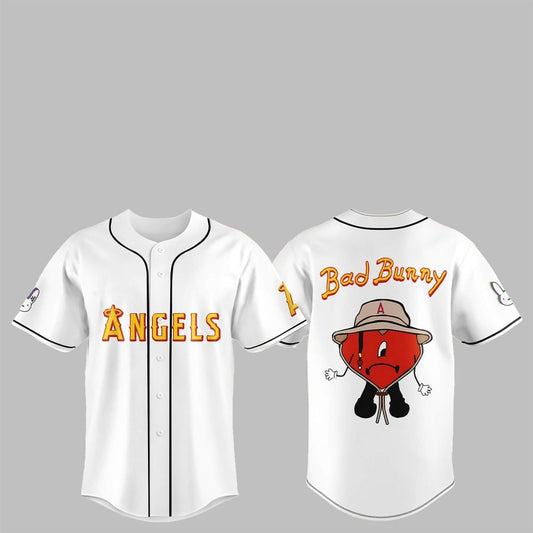 2025 LA Angels Bad Bunny Jersey - Grishko.com T-Shirts, Hoodie, Sweatshirt | WearSparks.com (Image 1)