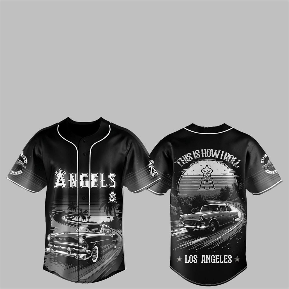 2025 LA Angels Classic Car Pride Jersey - Grishko.com T-Shirts, Hoodie, Sweatshirt | WearSparks.com (Image 1)