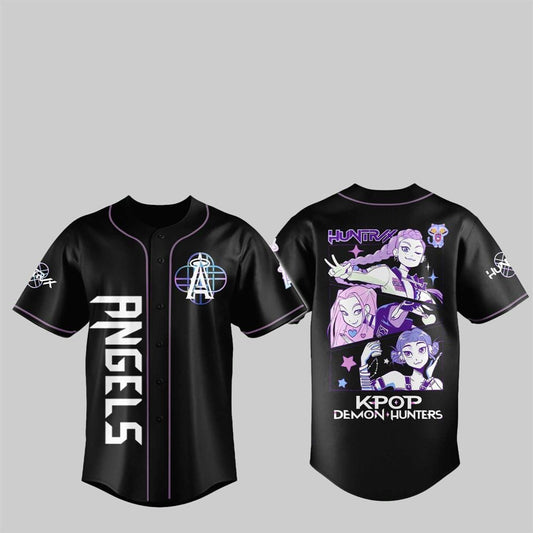 2025 LA Angels KPop Demon Hunters Jersey - Grishko.com T-Shirts, Hoodie, Sweatshirt | WearSparks.com (Image 1)