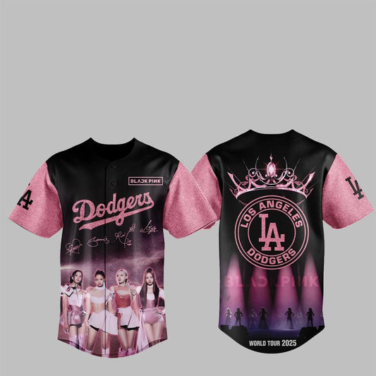 2025 LA Dodgers Blackpink 2025 World Tour Jersey - Grishko.com T-Shirts, Hoodie, Sweatshirt | WearSparks.com (Image 1)