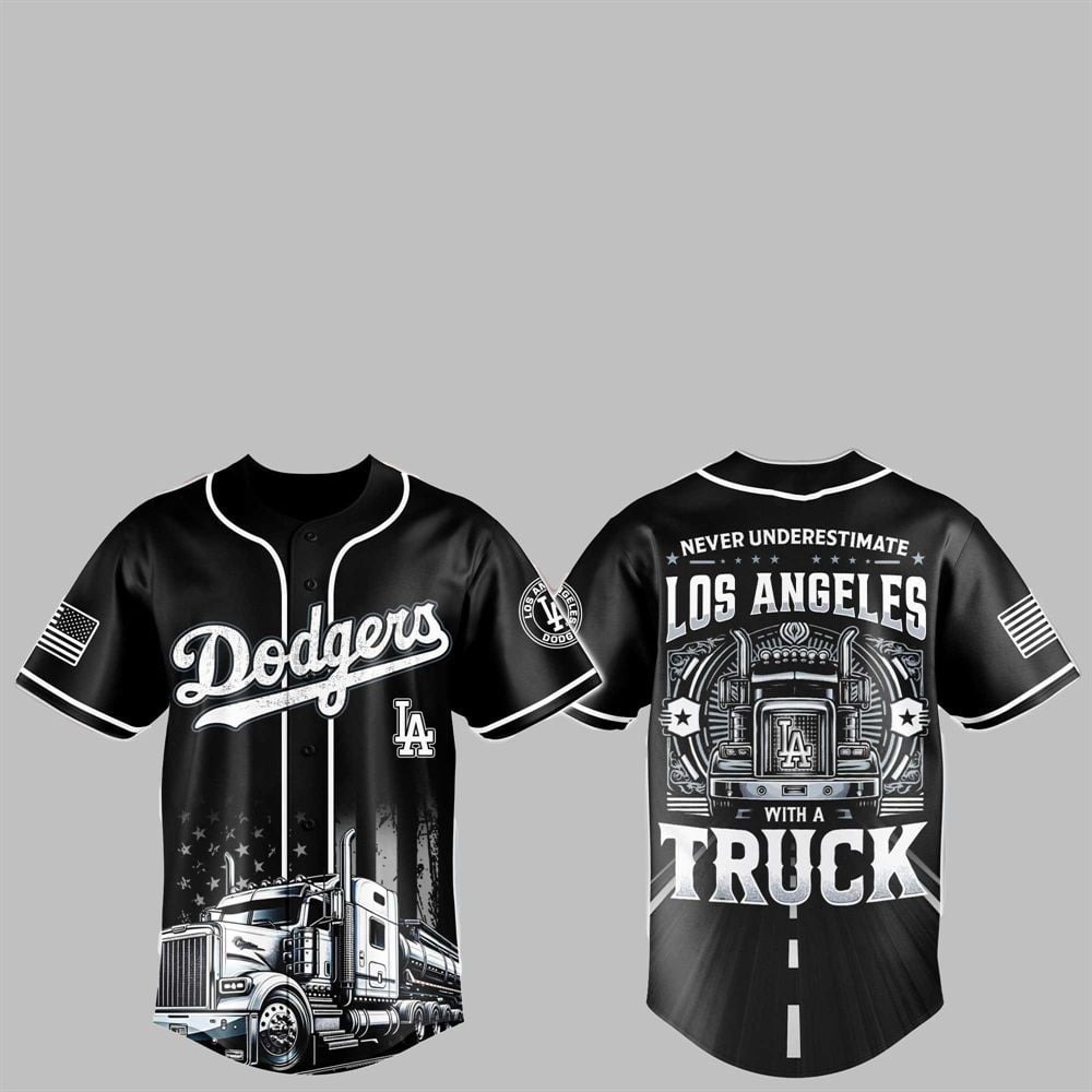 2025 LA Dodgers Nation Truck Driver Appreciation Week Jersey - Grishko.com T-Shirts, Hoodie, Sweatshirt (Image 1)