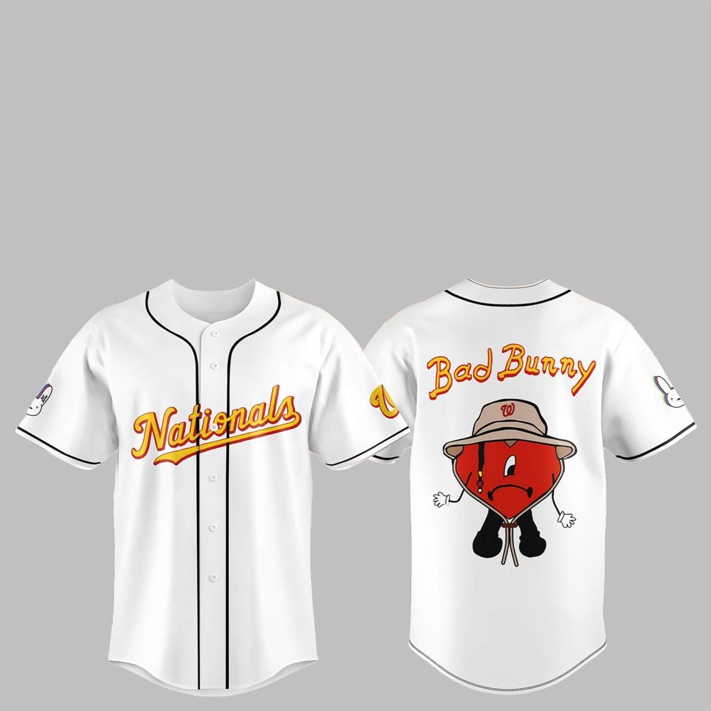 2025 Nationals Bad Bunny Jersey - Grishko.com T-Shirts, Hoodie, Sweatshirt | WearSparks.com (Image 1)