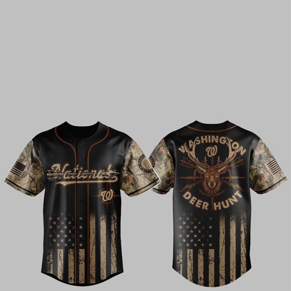 2025 Nationals Deer Hunting Jersey - Grishko.com T-Shirts, Hoodie, Sweatshirt | WearSparks.com (Image 1)