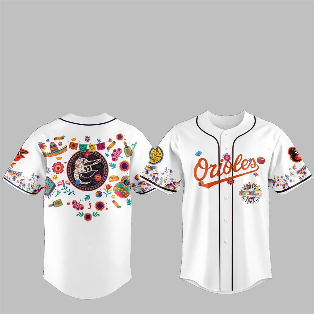 2025 Orioles National Hispanic Heritage Month Jersey - Grishko.com T-Shirts, Hoodie, Sweatshirt | WearSparks.com (Image 1)