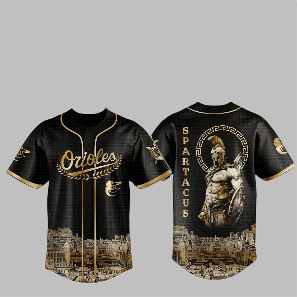 2025 Orioles Spartacus Jersey - Grishko.com T-Shirts, Hoodie, Sweatshirt | WearSparks.com (Image 1)