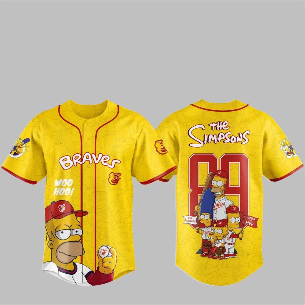 2025 Orioles The Simpsons Jersey - Grishko.com T-Shirts, Hoodie, Sweatshirt | WearSparks.com (Image 1)