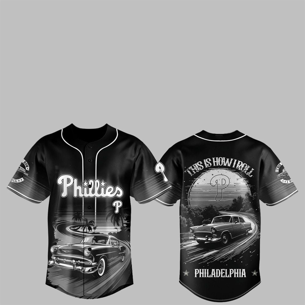 2025 Phillies Classic Car Pride Jersey - Grishko.com T-Shirts, Hoodie, Sweatshirt | WearSparks.com (Image 1)