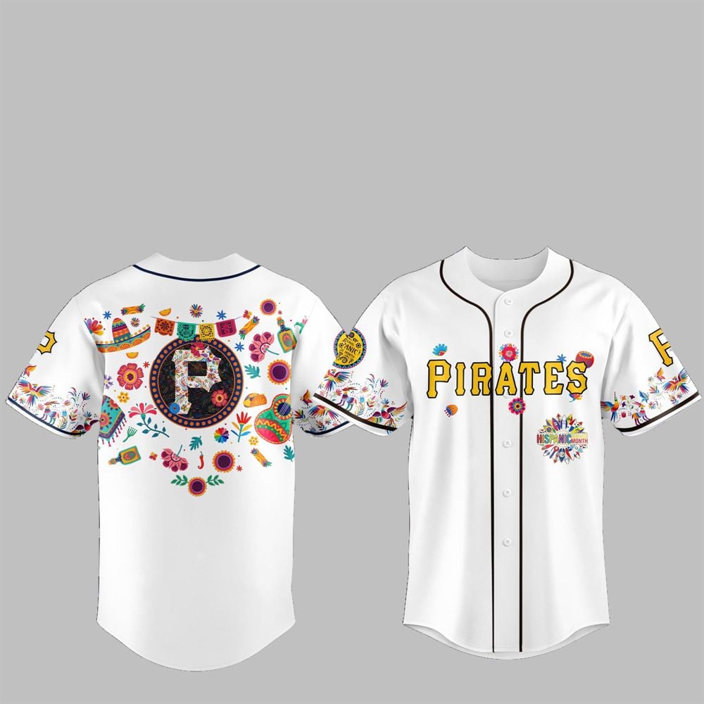 2025 Pirates National Hispanic Heritage Month Jersey - Grishko.com T-Shirts, Hoodie, Sweatshirt | WearSparks.com (Image 1)