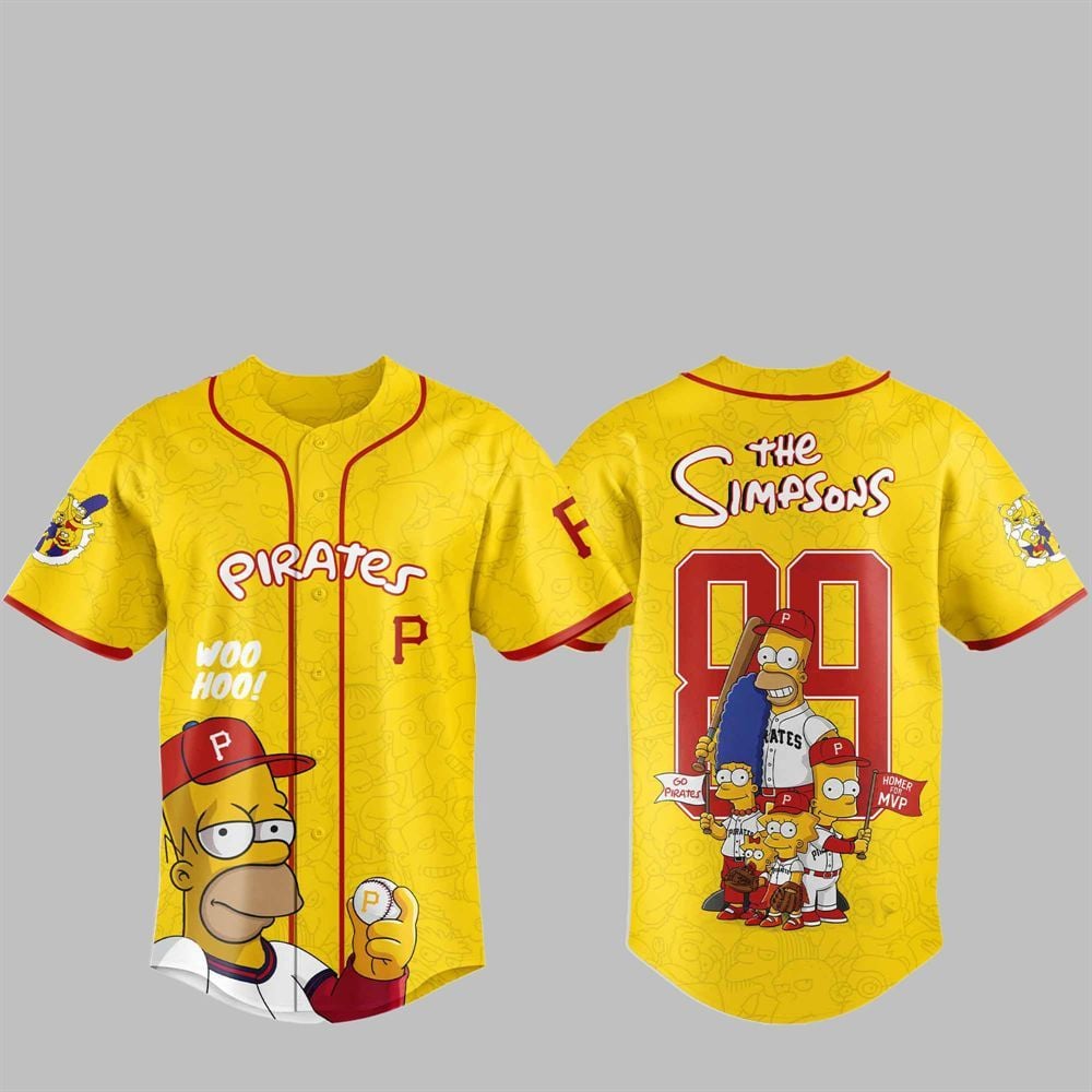 2025 Pirates The Simpsons Jersey - Grishko.com T-Shirts, Hoodie, Sweatshirt | WearSparks.com (Image 1)