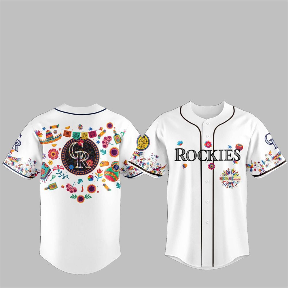 2025 Rockies National Hispanic Heritage Month Jersey - Grishko.com T-Shirts, Hoodie, Sweatshirt | WearSparks.com (Image 1)