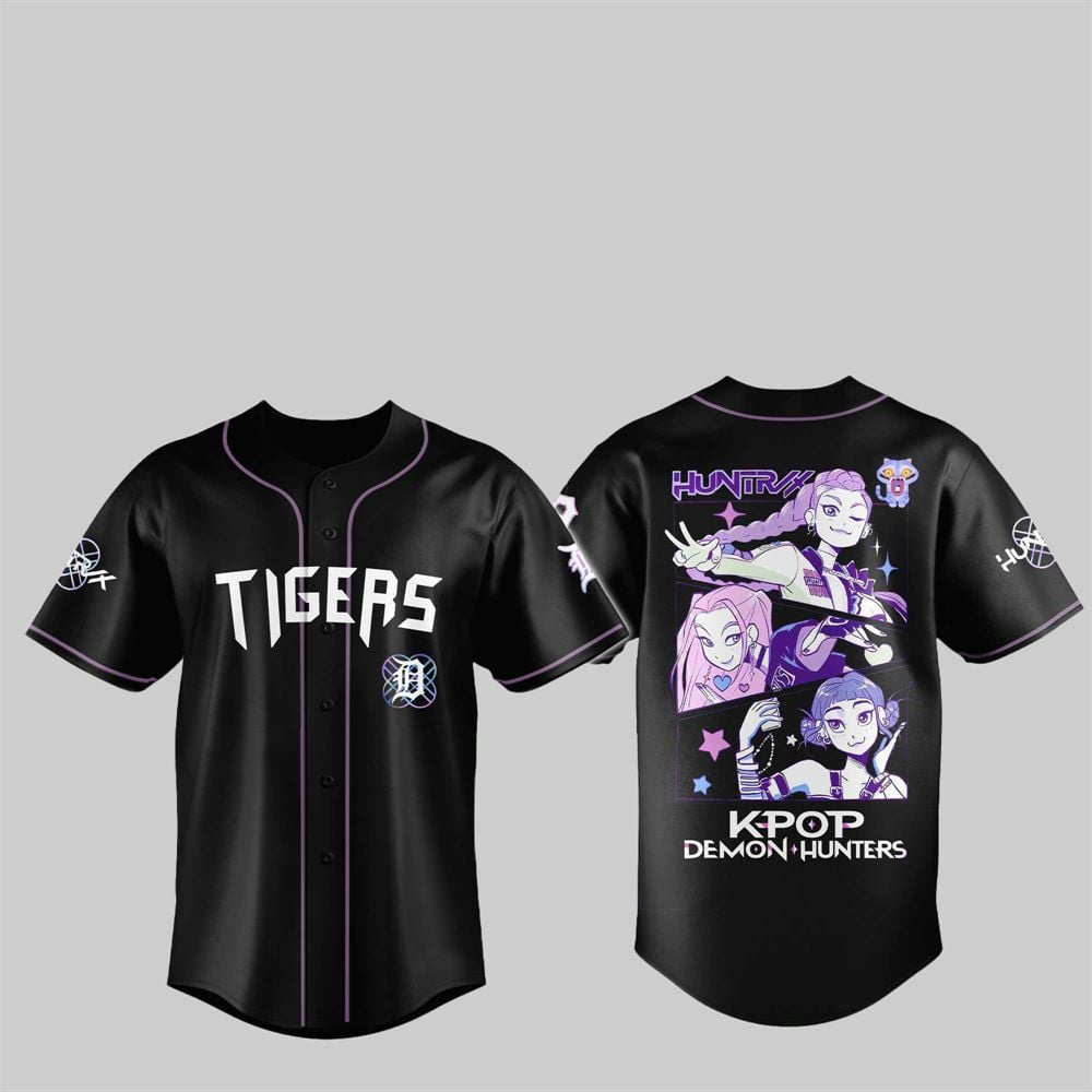 2025 Tigers KPop Demon Hunters Jersey - Grishko.com T-Shirts, Hoodie, Sweatshirt | WearSparks.com (Image 1)