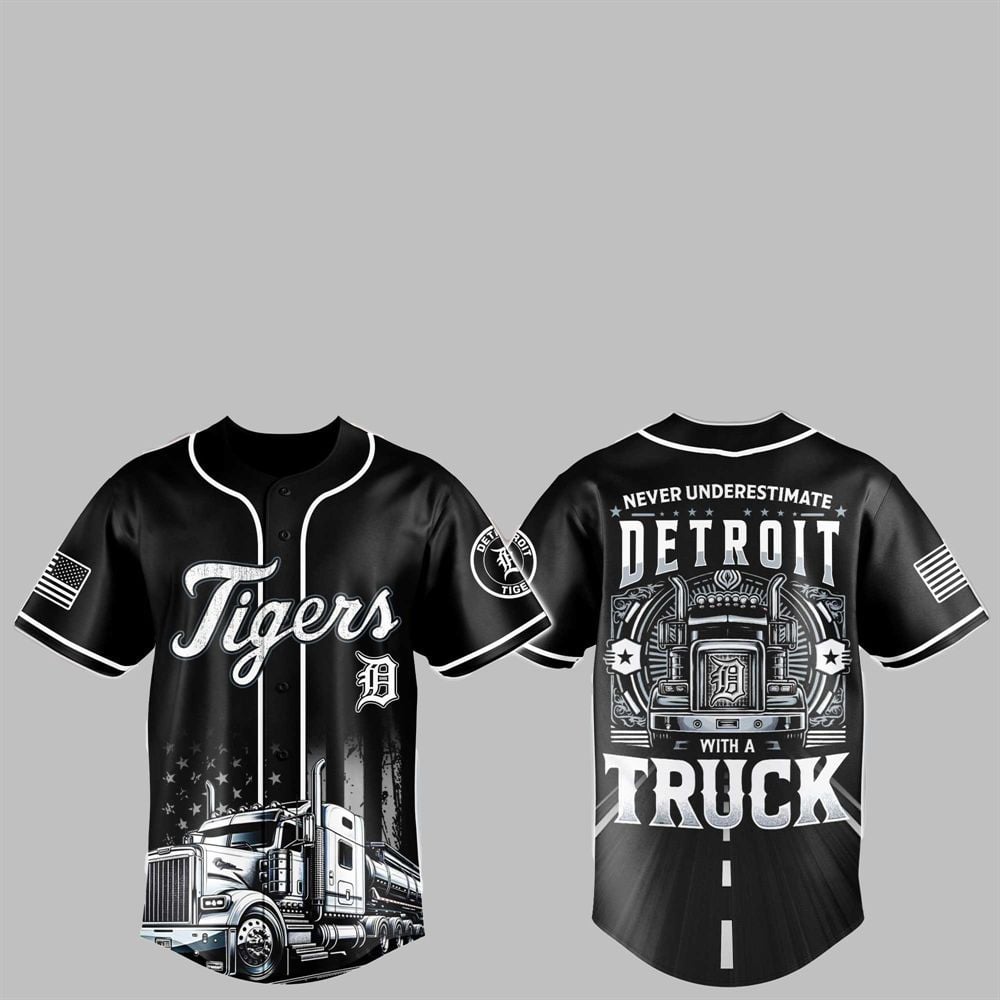2025 Tigers Nation Truck Driver Appreciation Week Jersey - Grishko.com T-Shirts, Hoodie, Sweatshirt (Image 1)