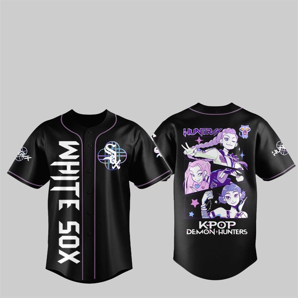 2025 White Sox KPop Demon Hunters Jersey - Grishko.com T-Shirts, Hoodie, Sweatshirt | WearSparks.com (Image 1)