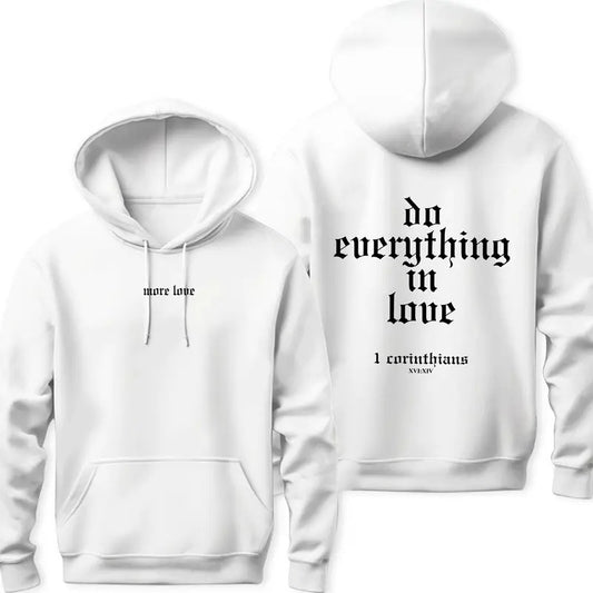 1 Corinthians Bible Verse Hoodie Christian Hoodie Christian Merch Mens Christian Streetwear Jesus Hoodie Christian...