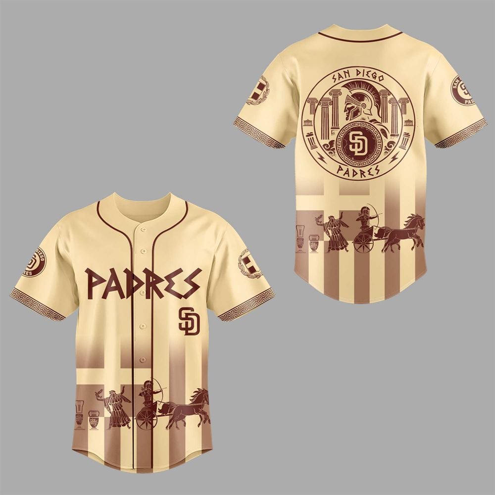 SD Padres Greek Heritage Night 2025 Jersey - Grishko.com T-Shirts, Hoodie, Sweatshirt | WearSparks.com (Image 1)