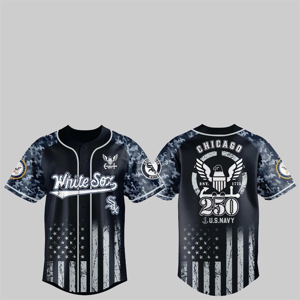 White Sox 250th US NAVY Jersey 2025 - Grishko.com T-Shirts, Hoodie, Sweatshirt | WearSparks.com (Image 1)