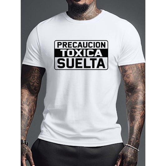 1 piece, 100% cotton T-shirt, Graphic T-shirt for men - quick drying, breathable short-sleeved T-shirt for running and...