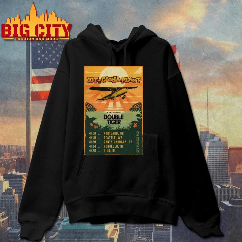 10 Ft Ganja Plant With Double Tiger April 2026 Tour Poster Shirt