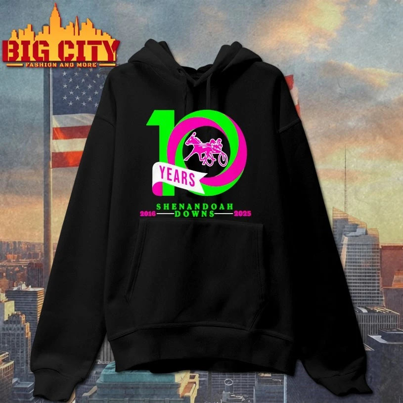 10 Years Shenandoah Downs 2016 2025 shirt