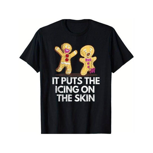 [100% Cotton] [Fast Arrival, Autumn Fashionable Tee] Christmas Gingerbread Man Cook T-Shirt Hoodie, Sweatshirt
