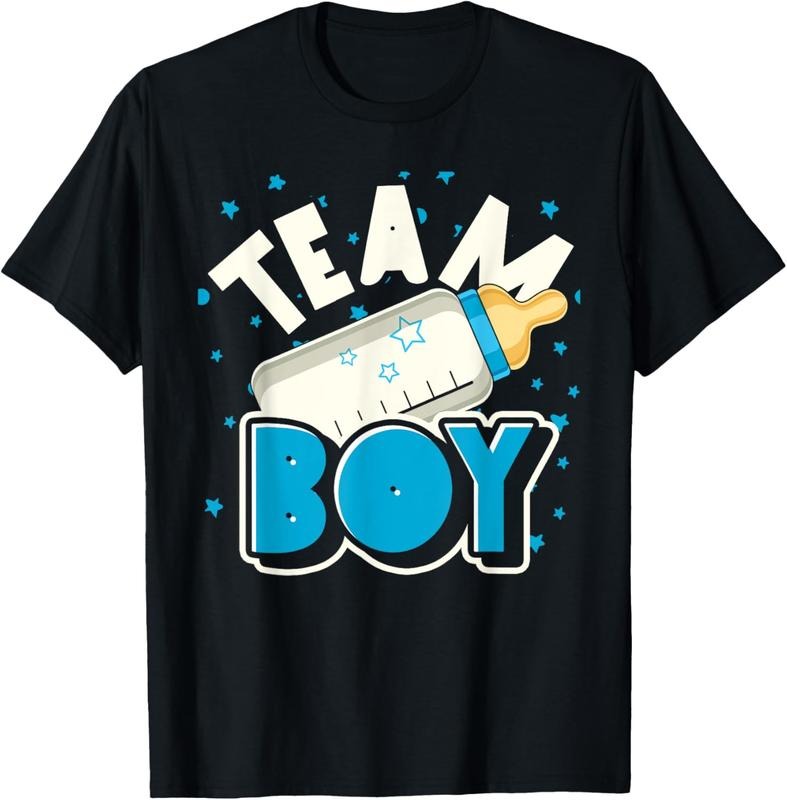 100% Cotton  Announcement Team Boy  Party Gender Reveal T-Shirt Hoodie, Sweatshirt | WearSparks.com