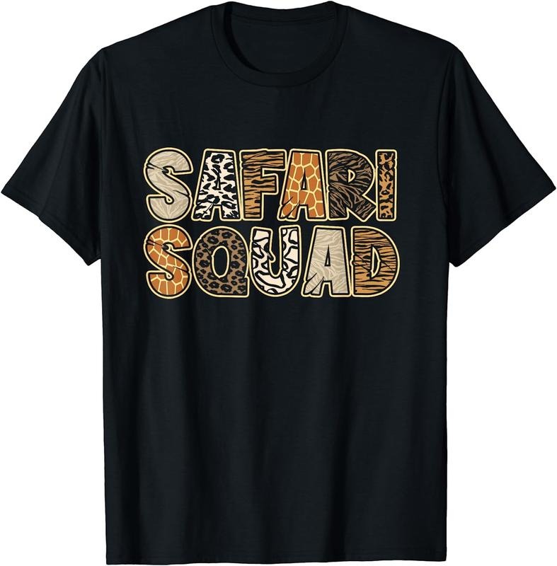 [100% Cotton] Arfica Safari Zoo - Safari Squad T-Shirt Hoodie, Sweatshirt | WearSparks.com