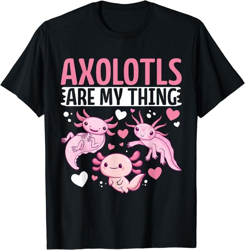 [100% Cotton] Axolotls Are My Thing T-Shirt Hoodie, Sweatshirt | WearSparks.com