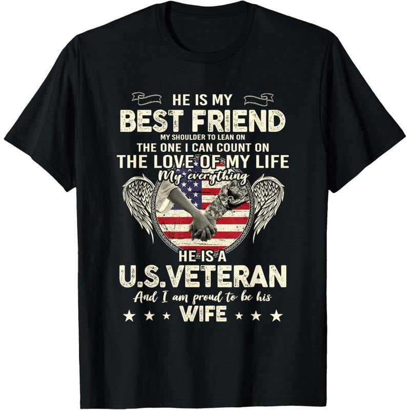 [100% Cotton] Best friend the love of my life T-Shirt Menswear Top Man Streetwear Summer Casual Crewneck Hoodie, Sweatshirt