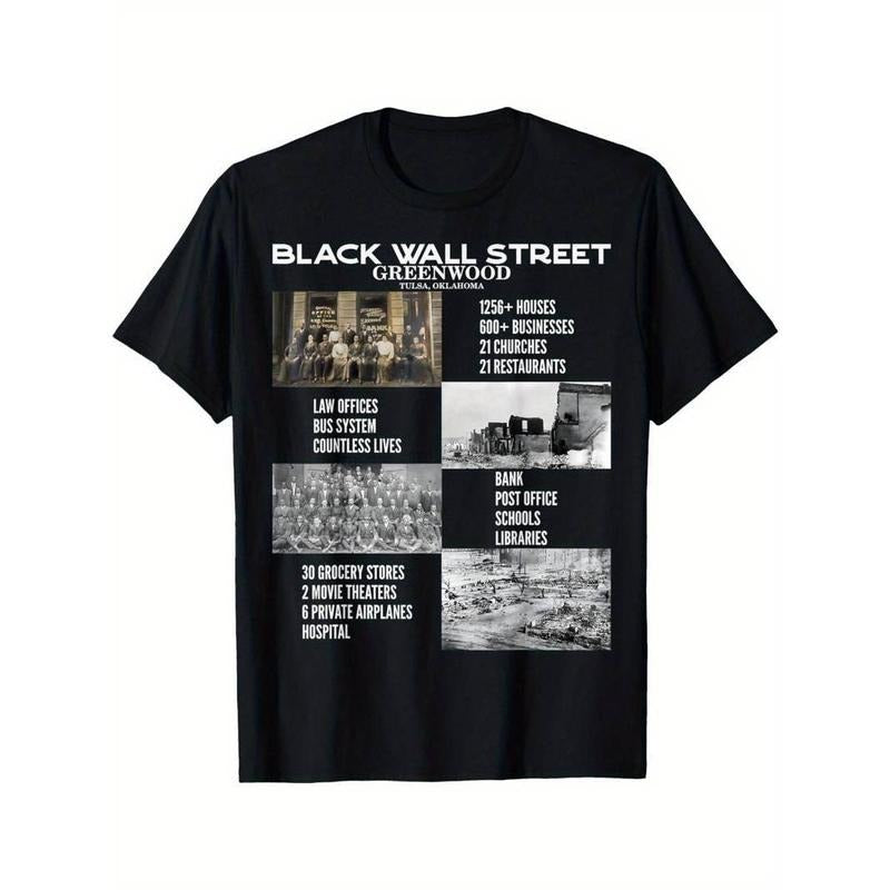 [100% Cotton] Black Wall Street, African American Black History And Legacy T-Shirt Hoodie, Sweatshirt | WearSparks.com