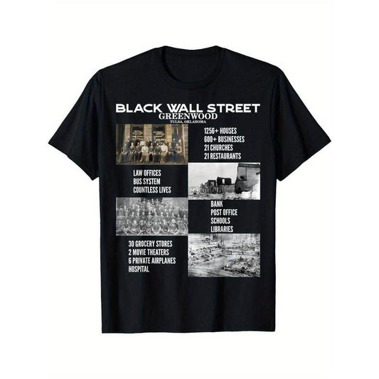 [100% Cotton] Black Wall Street, African American Black History And Legacy T-Shirt Hoodie, Sweatshirt | WearSparks.com