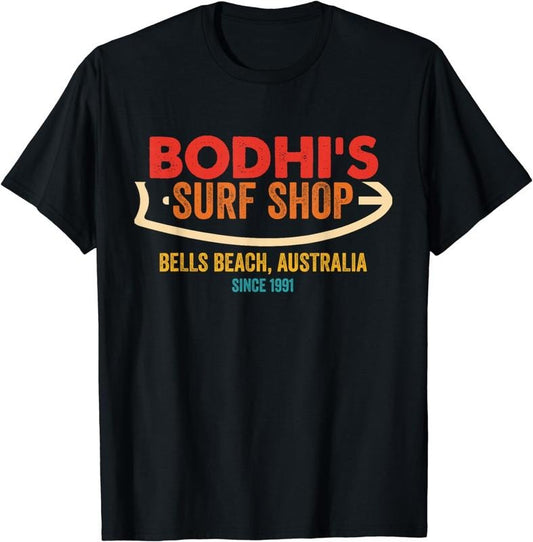 [100% Cotton] Bodhi's Surf Shop Retro T-Shirt Hoodie, Sweatshirt | WearSparks.com