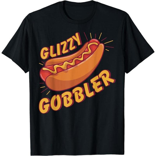 [100% Cotton] Cotton Short Sleeve Glizzy Gobbler T-Shirt for Men Women Hoodie, Sweatshirt | WearSparks.com