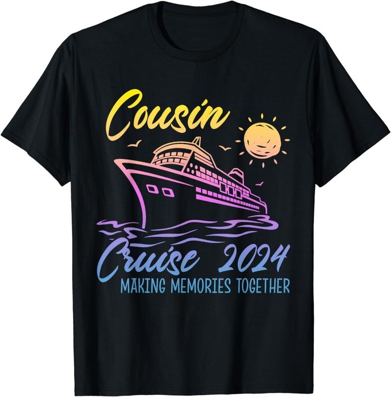 [100% Cotton] Cousin Cruise 2024 Making Memories Cruising Trip Tie Dye T-Shirt Hoodie, Sweatshirt | WearSparks.com