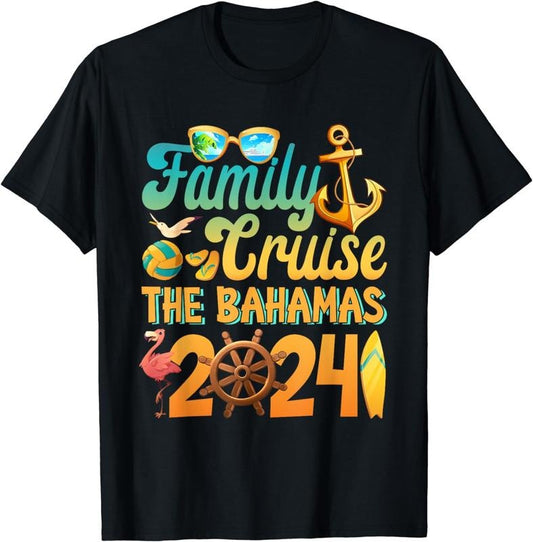 [100% Cotton] Family Cruise Shirts Cruise Outfits for Women 2024 Bahamas T-Shirt Hoodie, Sweatshirt | WearSparks.com