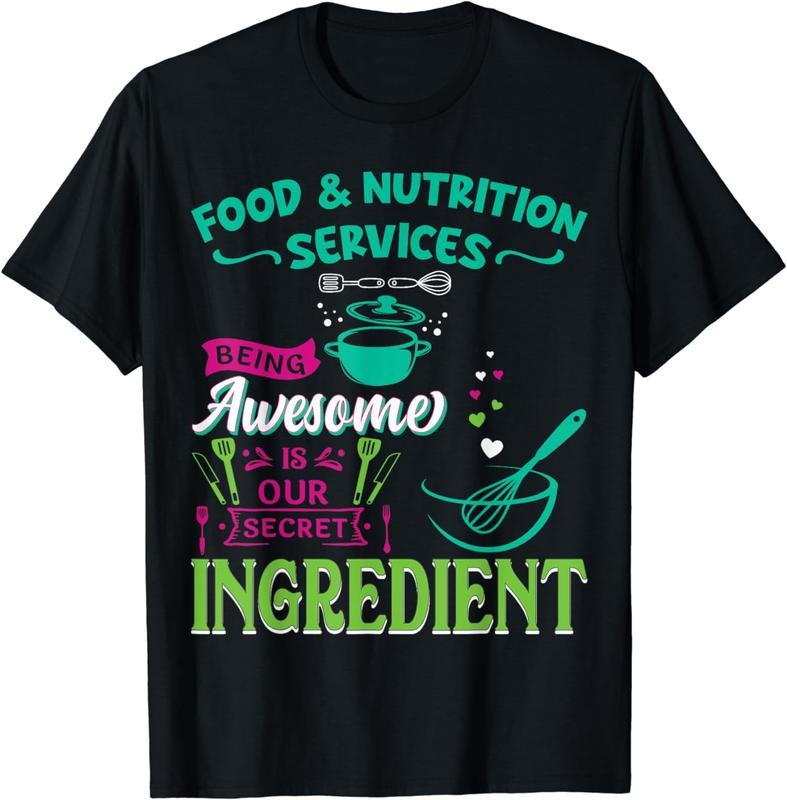 [100% Cotton] Food & Nutrition Services Being Awesome Lunch Lady T-Shirt Hoodie, Sweatshirt | WearSparks.com