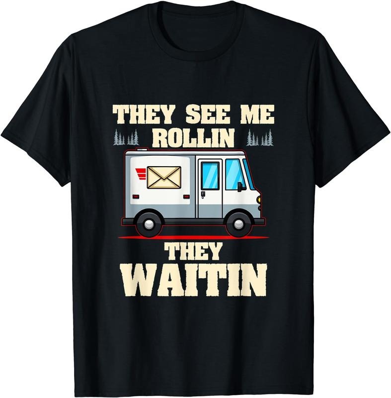 [100% Cotton] Funny Mail Carrier Postal Worker Postman T-Shirt Black Hoodie, Sweatshirt | WearSparks.com