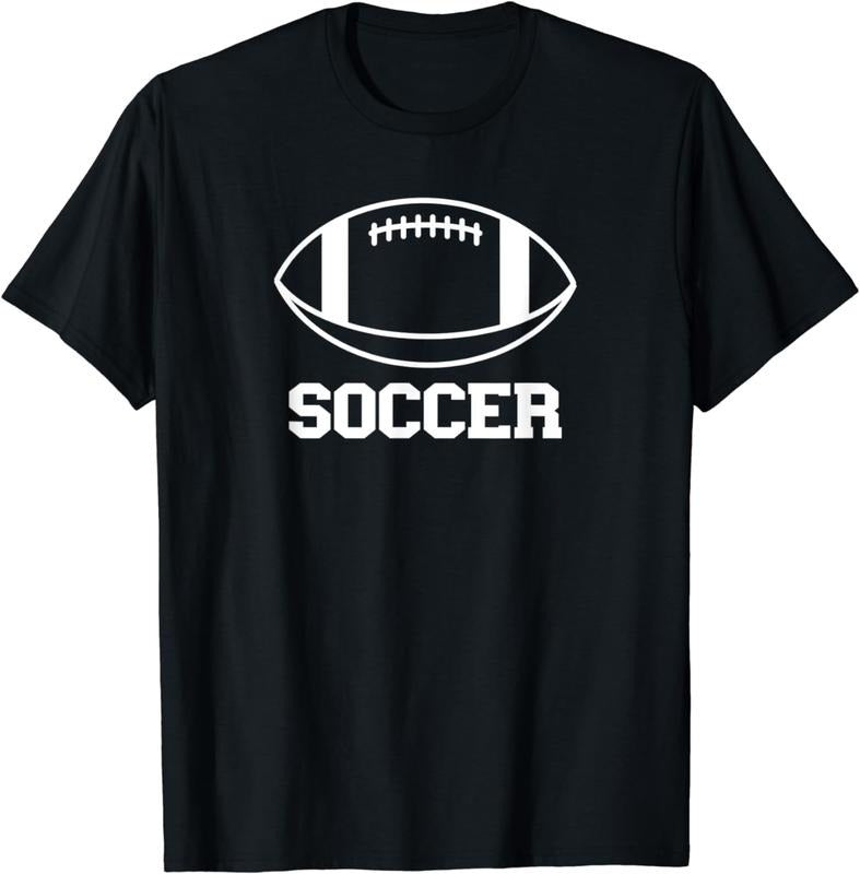 [100% Cotton] Funny Soccer Shirt with Football Sports Joke T-Shirt Hoodie, Sweatshirt | WearSparks.com