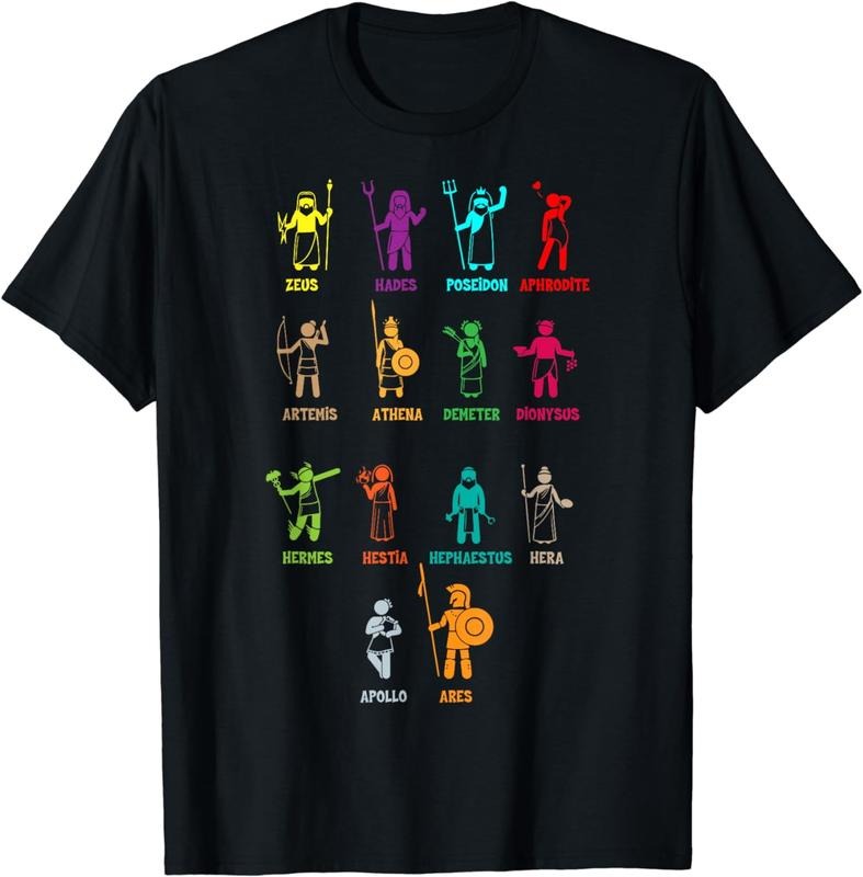 [100% Cotton] Greek Mythology Gods - Gods of Greece T-Shirt Hoodie, Sweatshirt | WearSparks.com